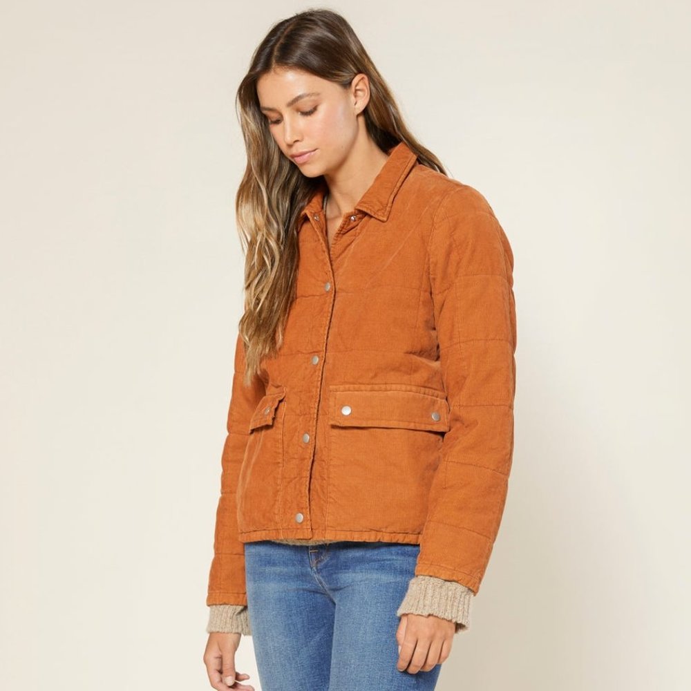 Lou Corduroy Puffer Jacket by OUTERKNOWN - NWT!